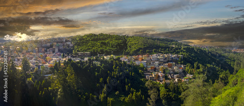 panorama di Quito Ecuador