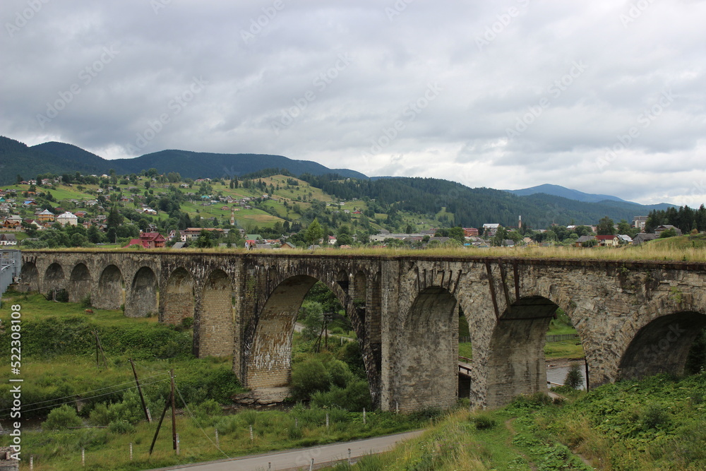 bridge in the mountains