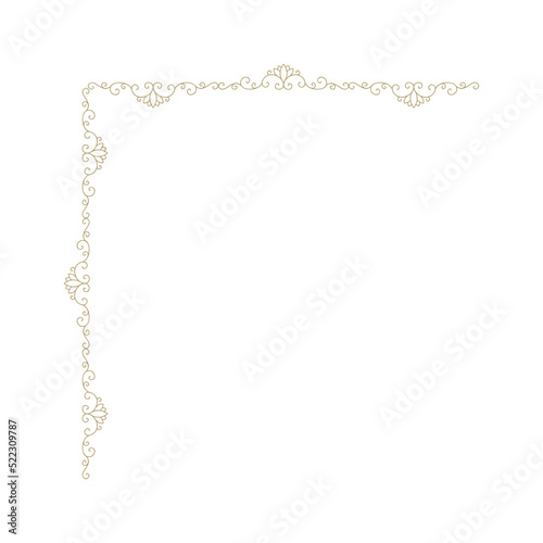 elegant, luxury label vector frame