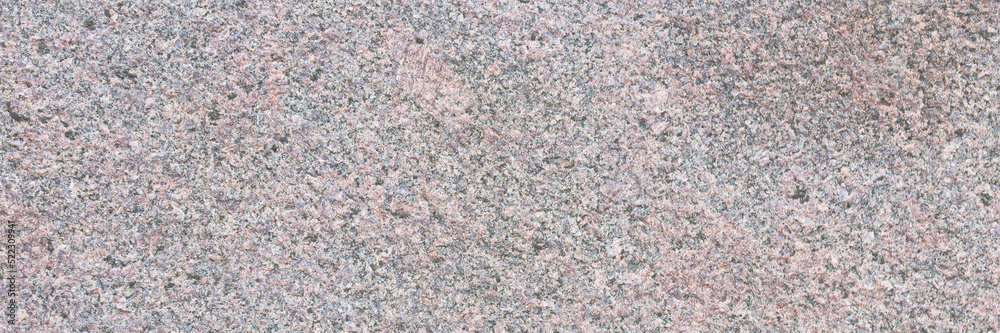 Granite texture. Natural pink granite with a grainy pattern. Stone background. Solid rough surface of rock. Durable construction and decoration material. Close-up. - obrazy, fototapety, plakaty 
