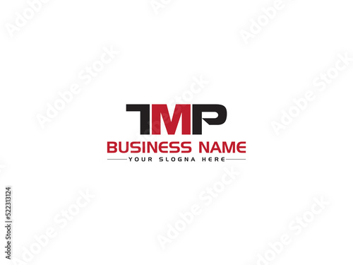 Initial TMP Logo Letter Vector, Monogram TM Logo Icon Design For Unique Business photo