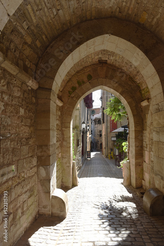 St Antonin Noble Val  France porte