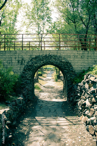 bridge in the park