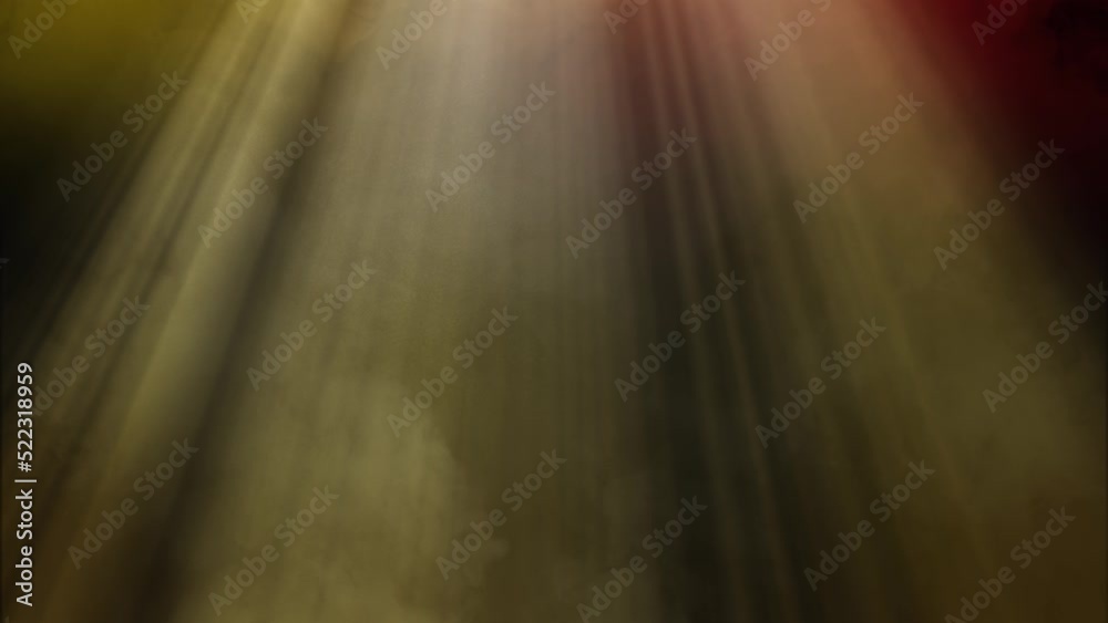 flare light beam with smoke and dust particle effect
