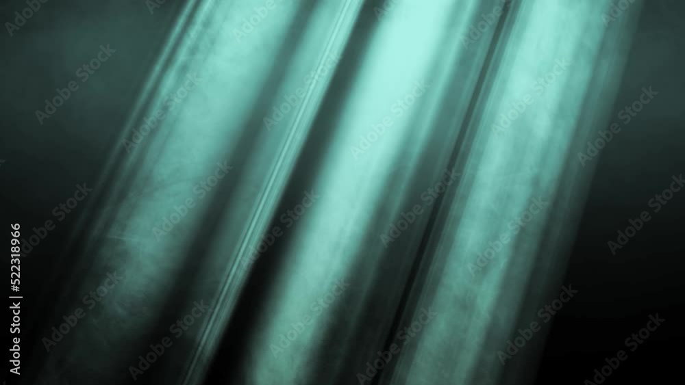 flare light beam with smoke and dust particle effect