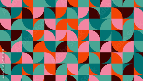 colorful geometric pattern, seamless wallpaper