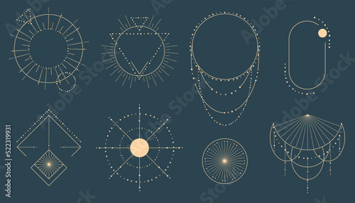 Sacred geometry, cosmic magic objects