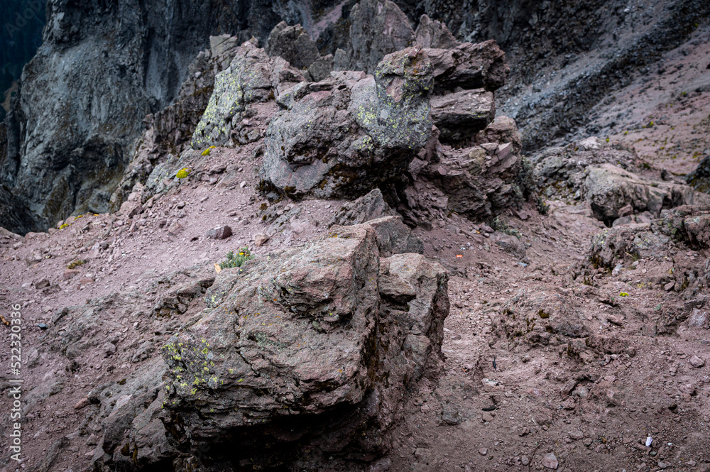 Rocks in Volcano Rocks in Volcano