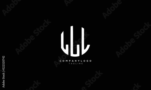LLL Abstract initial monogram letter alphabet logo design photo