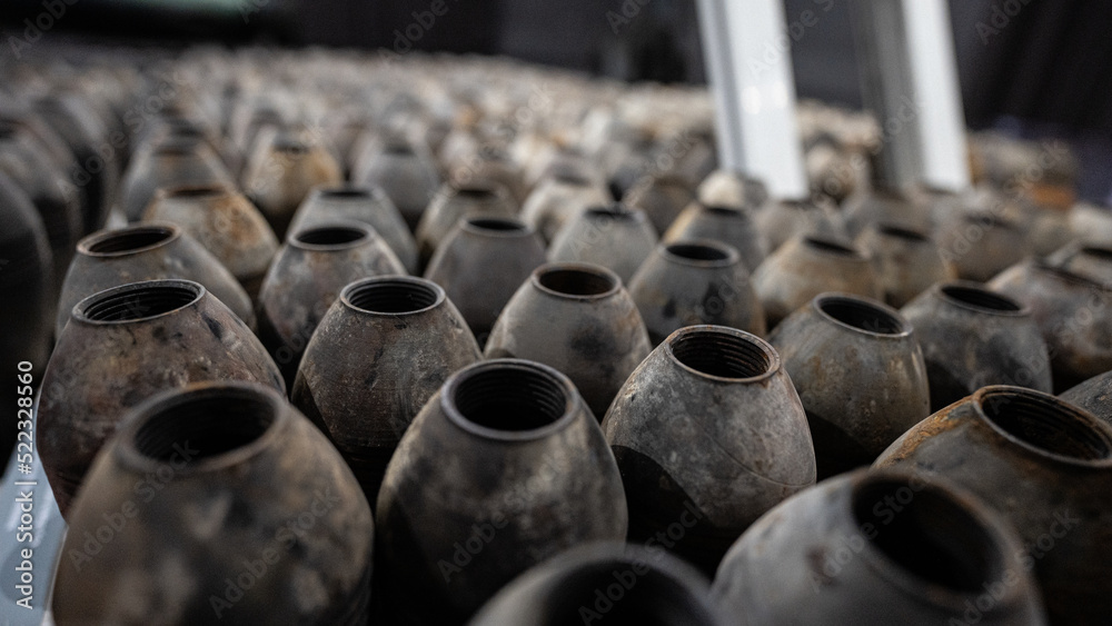 mortire shells, artillery, weapons, arms, war, ukraine


