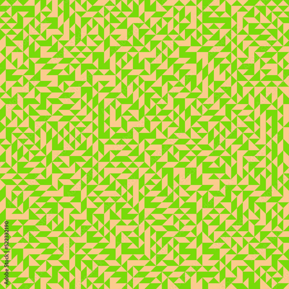 Fototapeta premium Color Rhombus tile tessellation pattern illustration