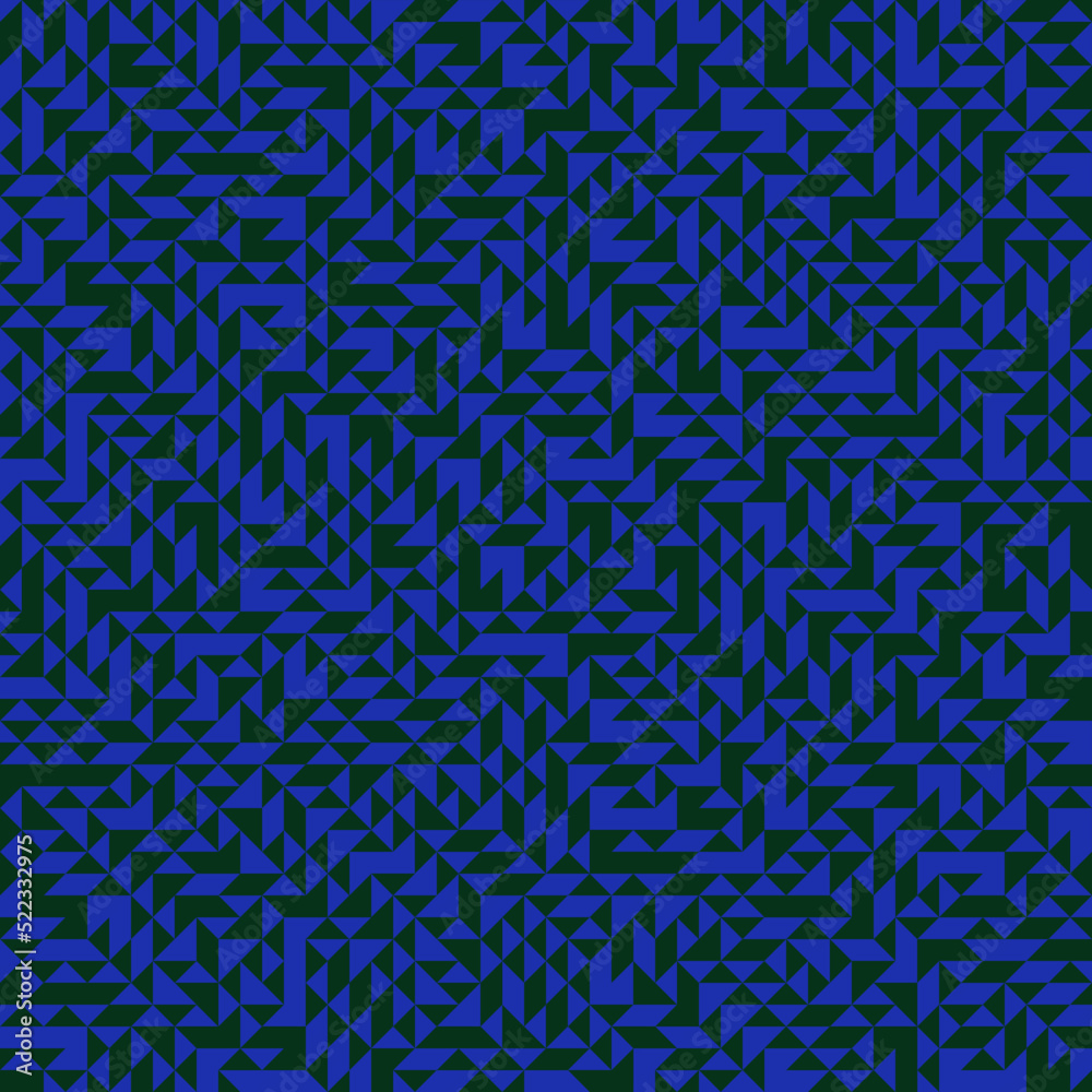 Fototapeta premium Color Rhombus tile tessellation pattern illustration