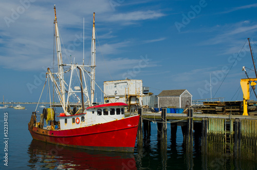 Fishing Boat. MacMillan Wharf. Provincetown, Massachusetts.