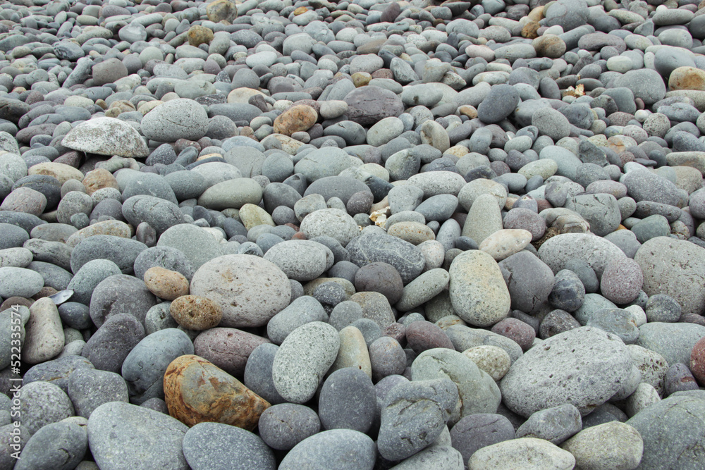 Piedras redondas de playa, piedras de mar Piedras redondas de playa, piedras de mar