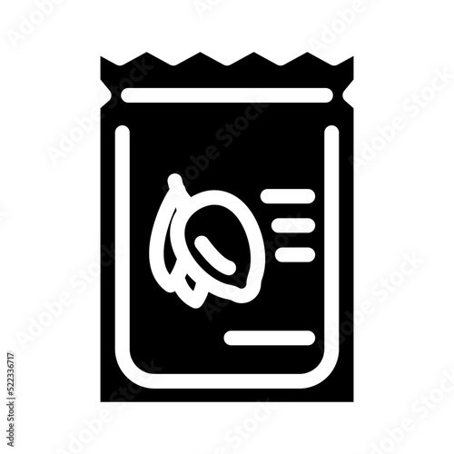 extra virgin olive oil sachets glyph icon vector. extra virgin olive oil sachets sign. isolated symbol illustration