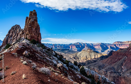 Trekking in the Grand Canyon