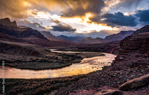 Sunset in the Grand Canyon
