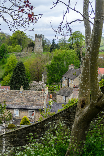 Town of Richmond, North Yorkshire, UK