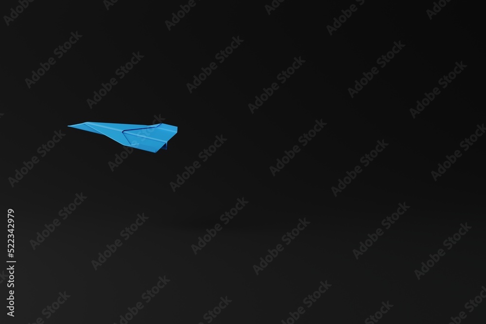 Paper planes. Business concept, race for position, position. 3d rendering, 3d illustration. Paper planes. Business concept, race for position, position. 3d rendering, 3d illustration.