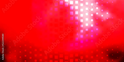 Light Pink, Red vector backdrop with rectangles.