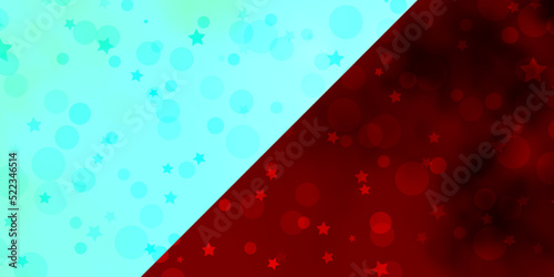 Vector texture with circles, stars.