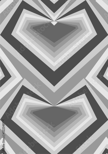The background image uses a triangle. Let's arrange the composition to create an image in gray tones.
