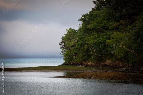 Coastal Maine on a peaceful morning. © Lisa