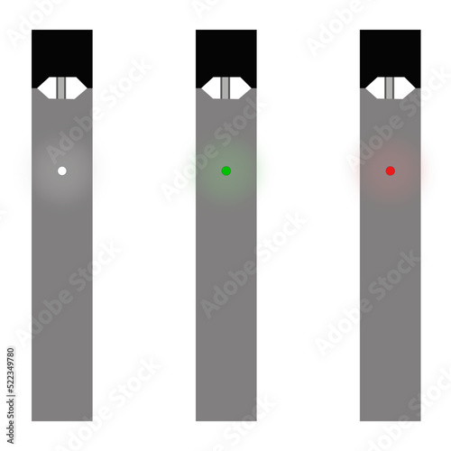 juul vape ecig vaporizer art vector symbol