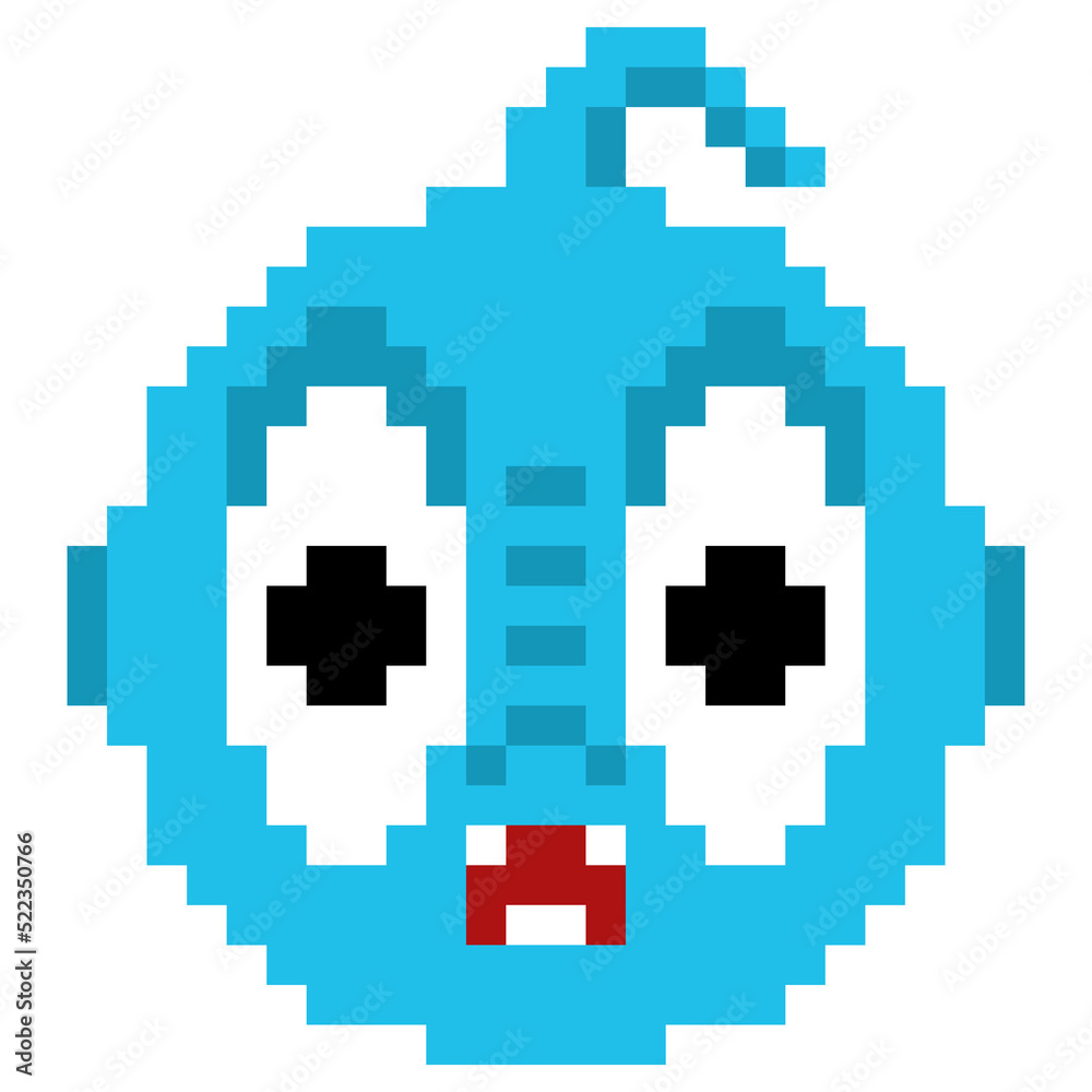 Pixel art alien Pixel art alien