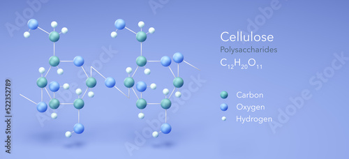 Vászonkép cellulose, polysaccharide