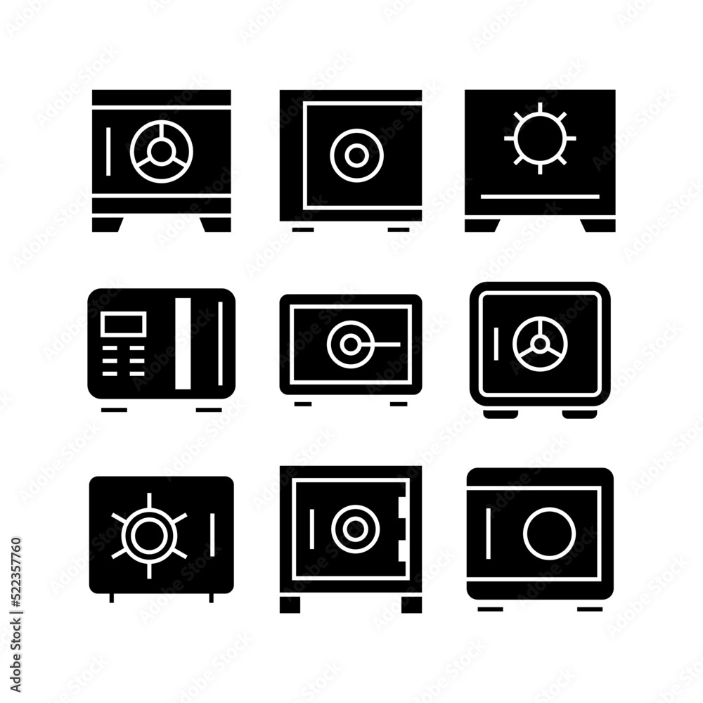 locker icon or logo isolated sign symbol vector illustration - high quality black style vector icons
