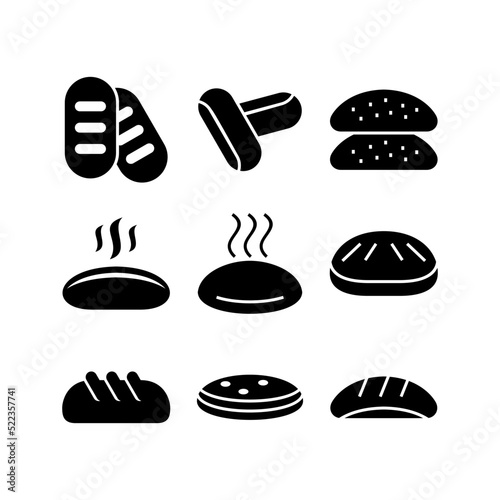 loaf icon or logo isolated sign symbol vector illustration - high quality black style vector icons
