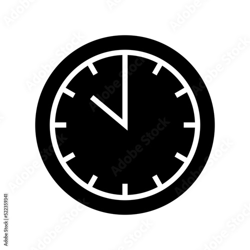 clock icon or logo isolated sign symbol vector illustration - high quality black style vector icons 