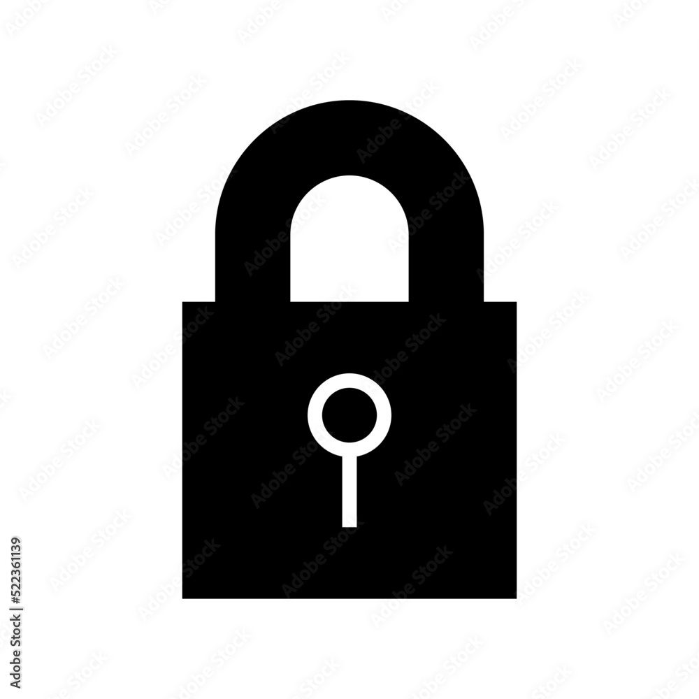 lock icon or logo isolated sign symbol vector illustration - high quality black style vector icons
lock icon or logo isolated sign symbol vector illustration - high quality black style vector icons