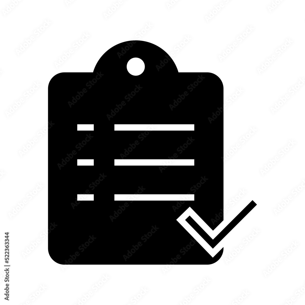 task icon or logo isolated sign symbol vector illustration - high quality black style vector icons
