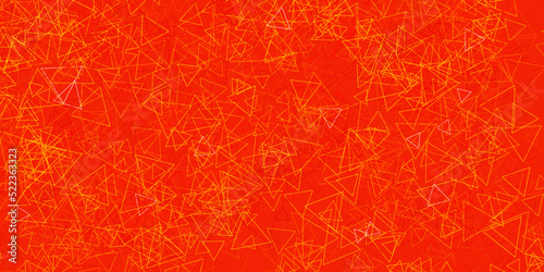 Wallpaper Mural Dark Orange vector background with polygonal forms. Torontodigital.ca