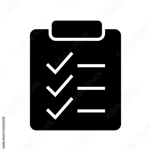 task icon or logo isolated sign symbol vector illustration - high quality black style vector icons
