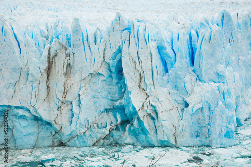 General view of the Perito Moreno Glacier in Los Glaciares National Park in Argentina