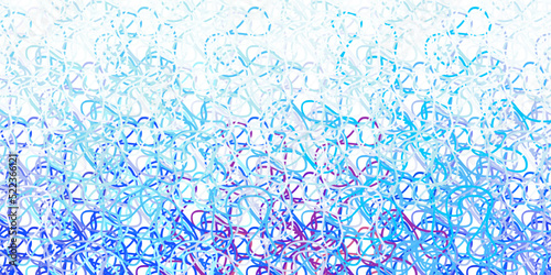 Light blue, red vector texture with wry lines.
