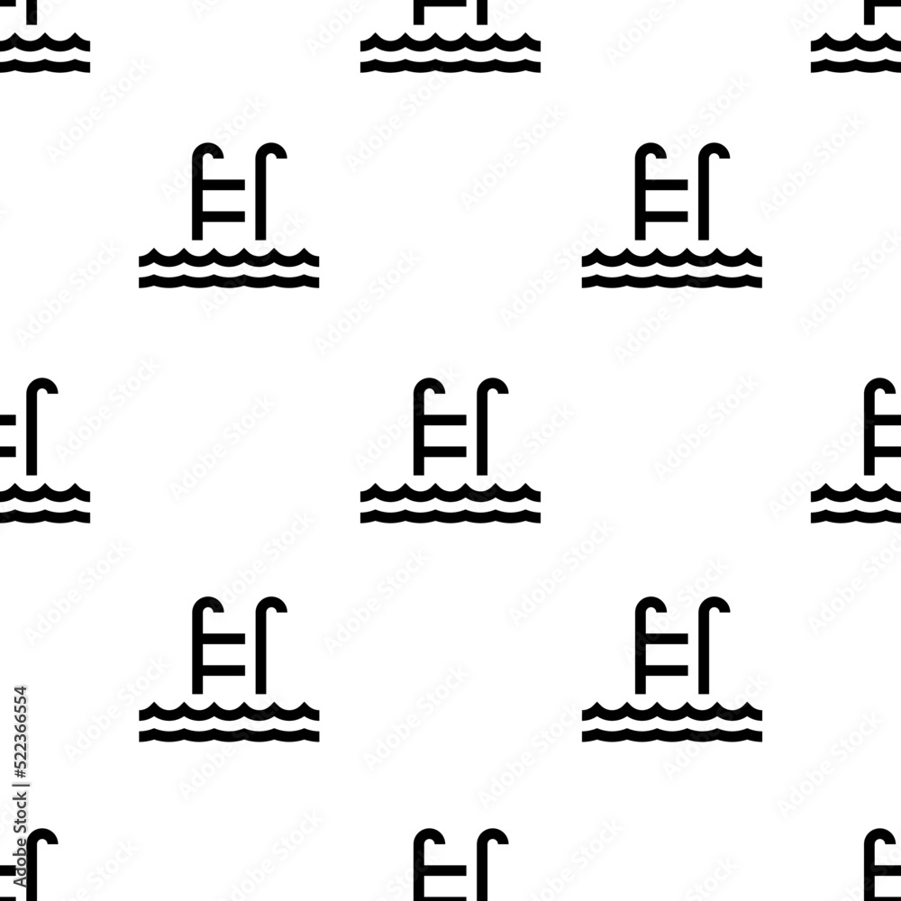 Single Swim pattern. Swim concept. filled trendy Vector seamless Pattern, background, wallpaper Single Swim pattern. Swim concept. filled trendy Vector seamless Pattern, background, wallpaper