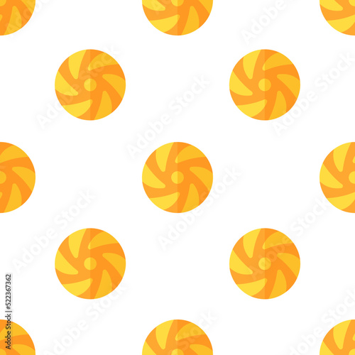 Single frisbee pattern. frisbee concept. flat trendy Vector seamless Pattern, background, wallpaper