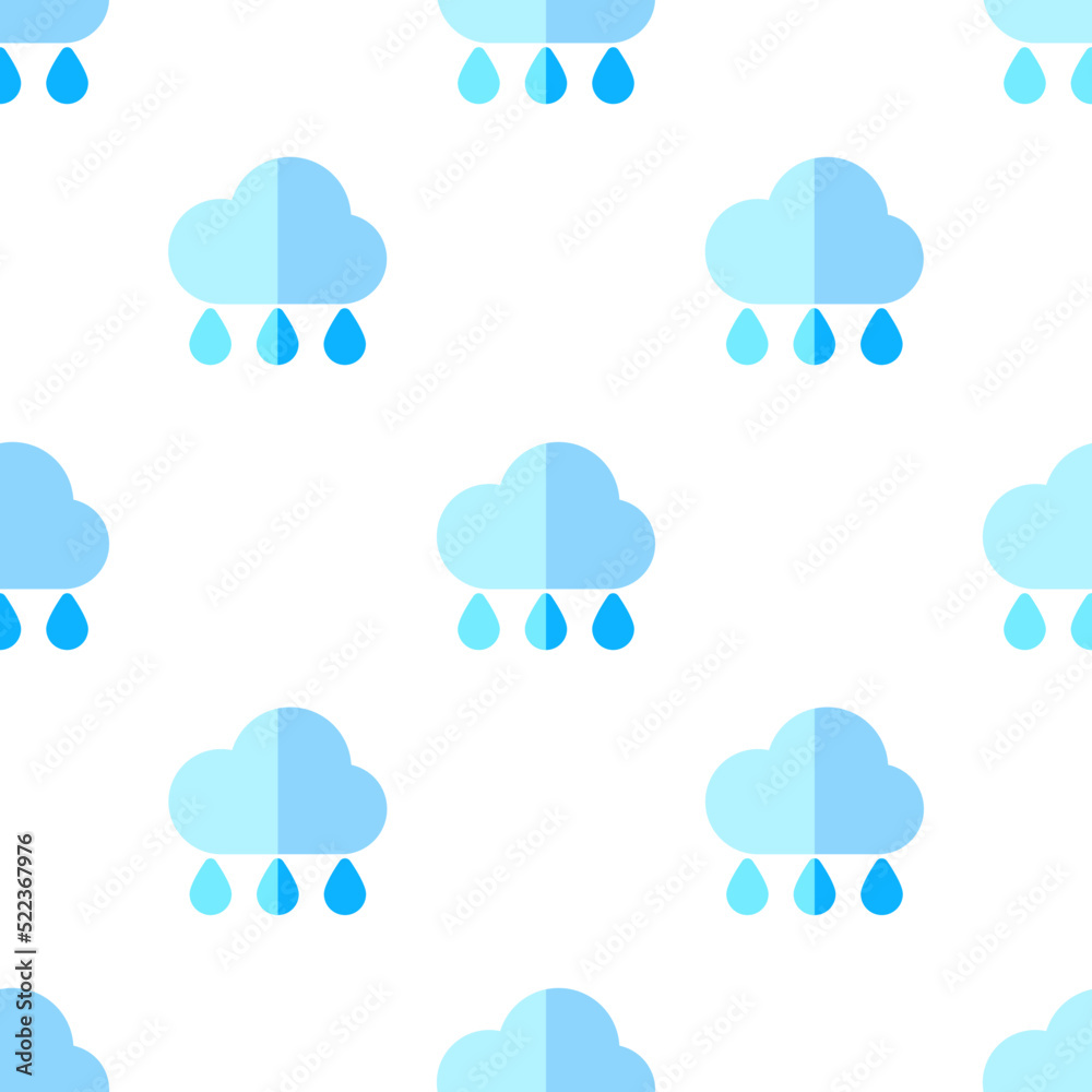 Single rain pattern. rain concept. flat trendy Vector seamless Pattern, background, wallpaper Single rain pattern. rain concept. flat trendy Vector seamless Pattern, background, wallpaper