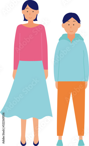 ジェンダー　シンプルイラスト