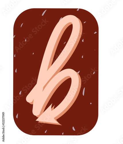 Ransom Note Alphabet B