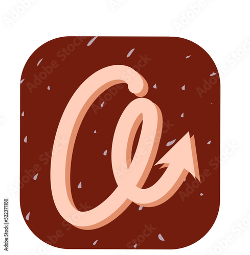 Ransom Note Alphabet O