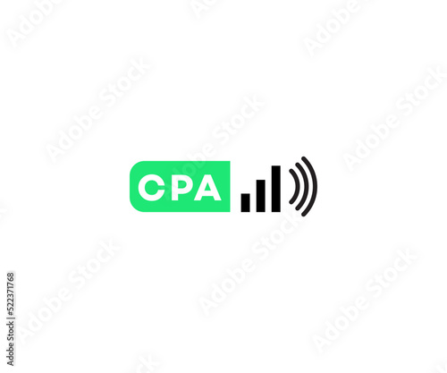 Marketing and CPA Logo Design Vector | Growth