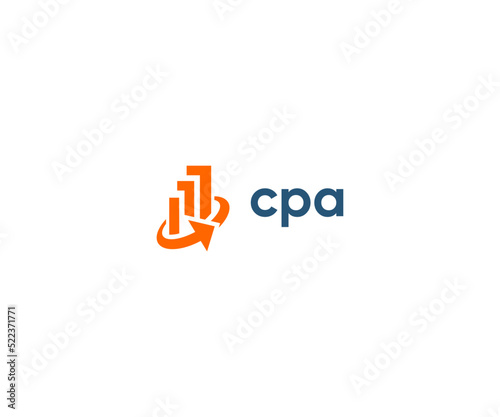 Marketing and CPA Logo Design Vector | Growth