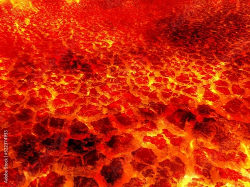 red hot lava pattern background