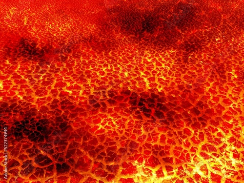 red hot lava pattern background