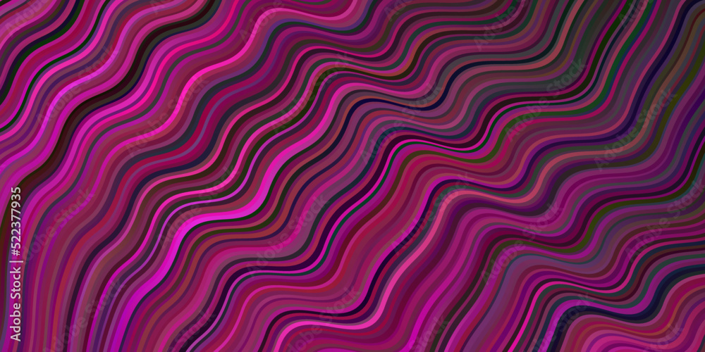 Dark Pink vector background with lines. Dark Pink vector background with lines.